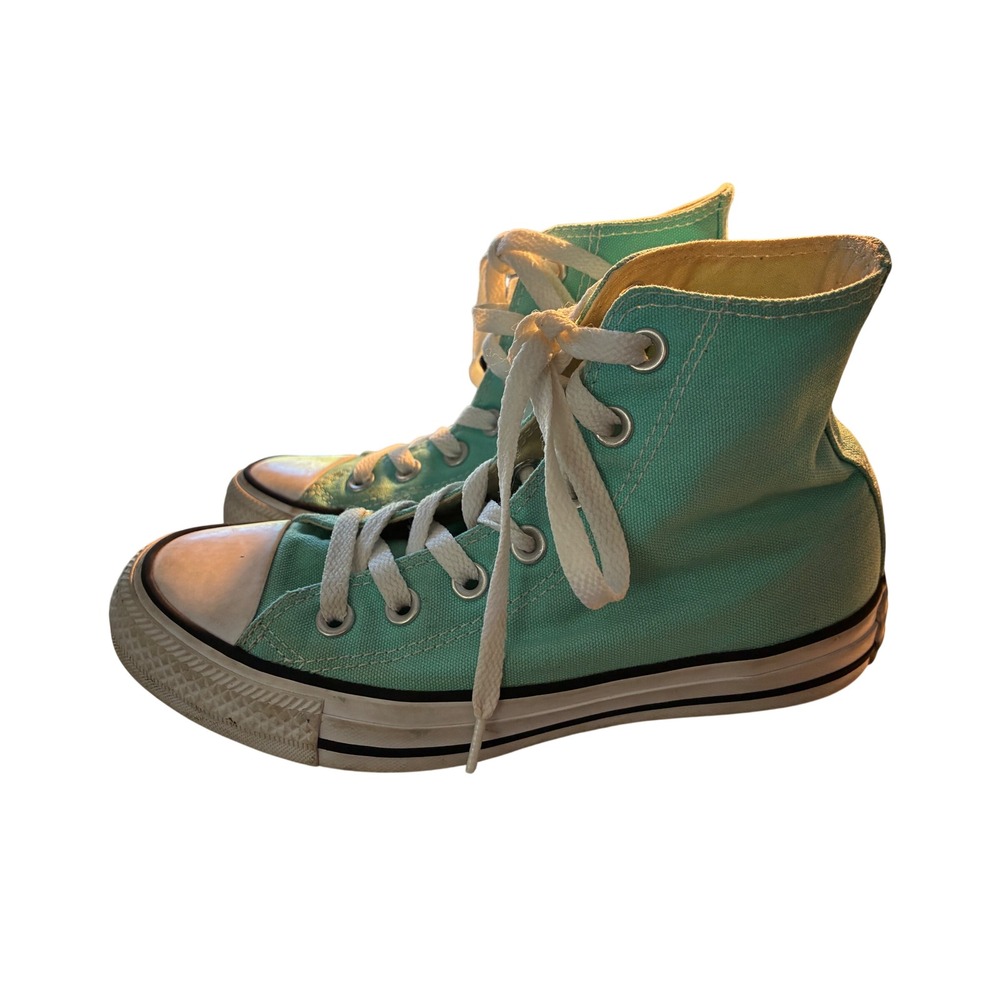 Converse Chuck Taylor High Top Unisex Men 3 Women 5 Aqua Good Canvas 157609F